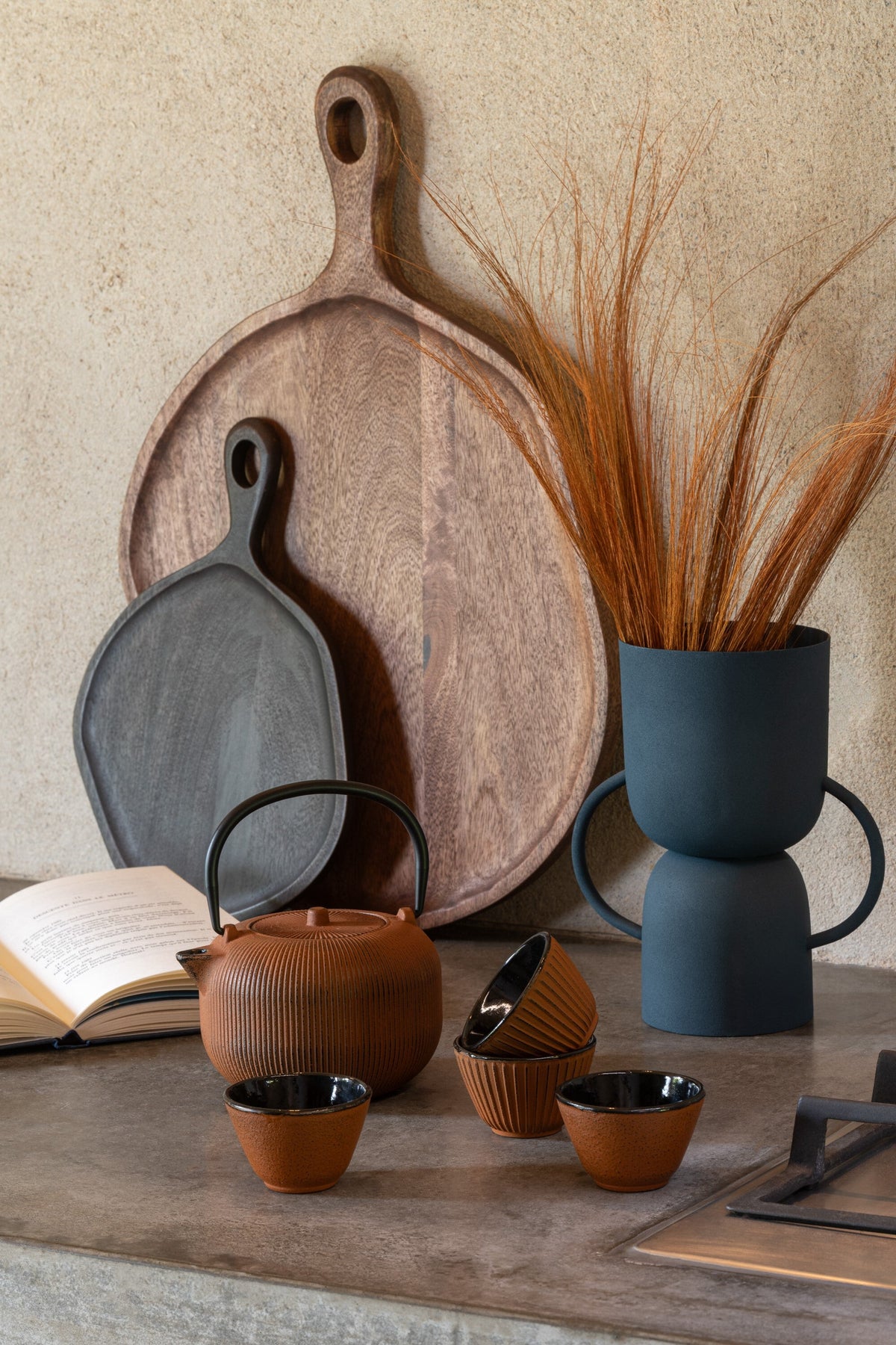 Théière et tasses