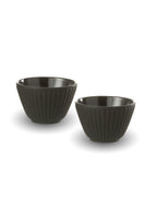 TASSES "LÉO" NOIRS (x2)