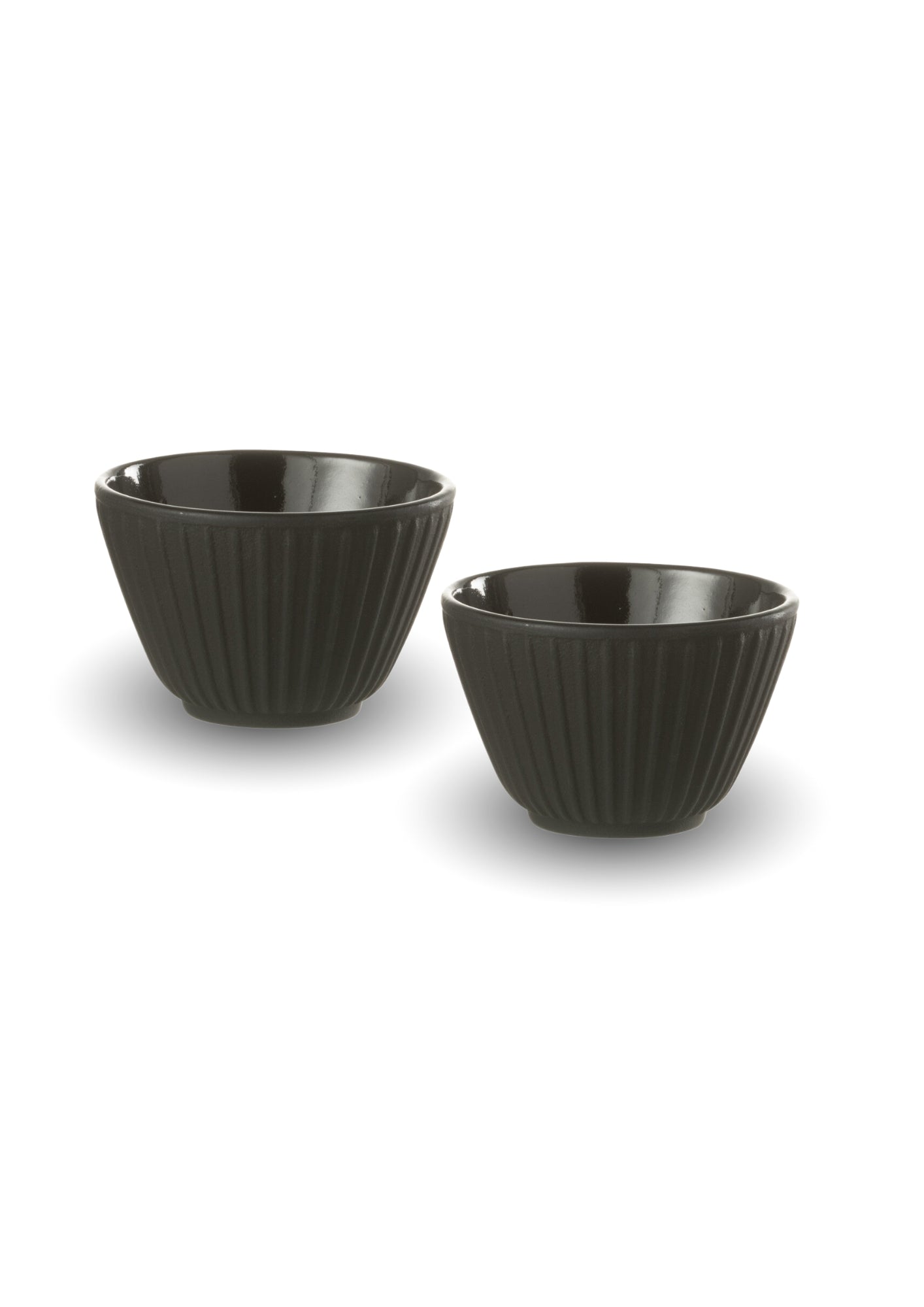TASSES "LÉO" NOIRS (x2)