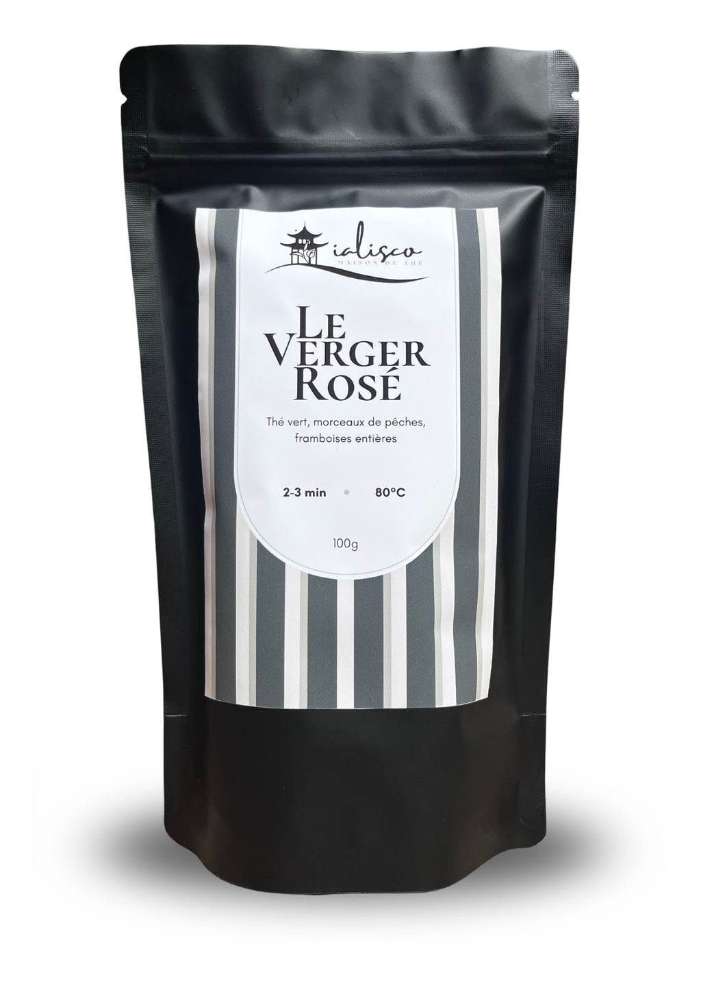 Thé vert "Le Verger Rosé"