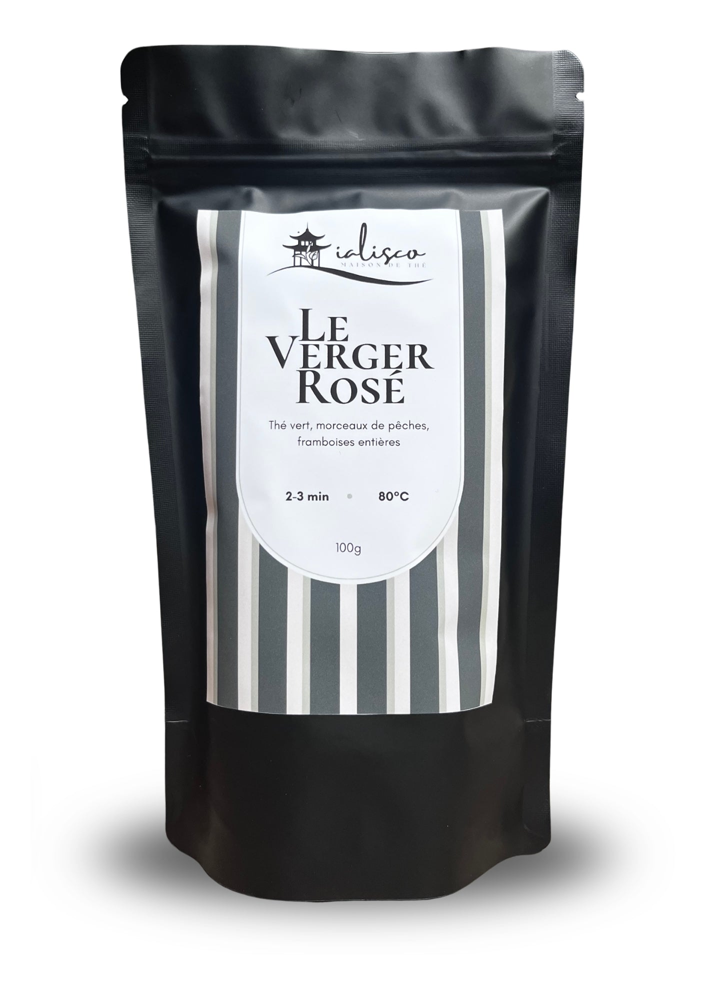 Thé vert "Le Verger Rosé"