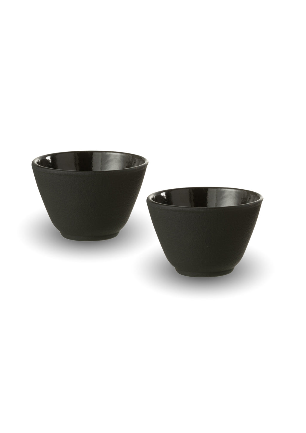 TASSES "LÉO" NOIRS (x2)