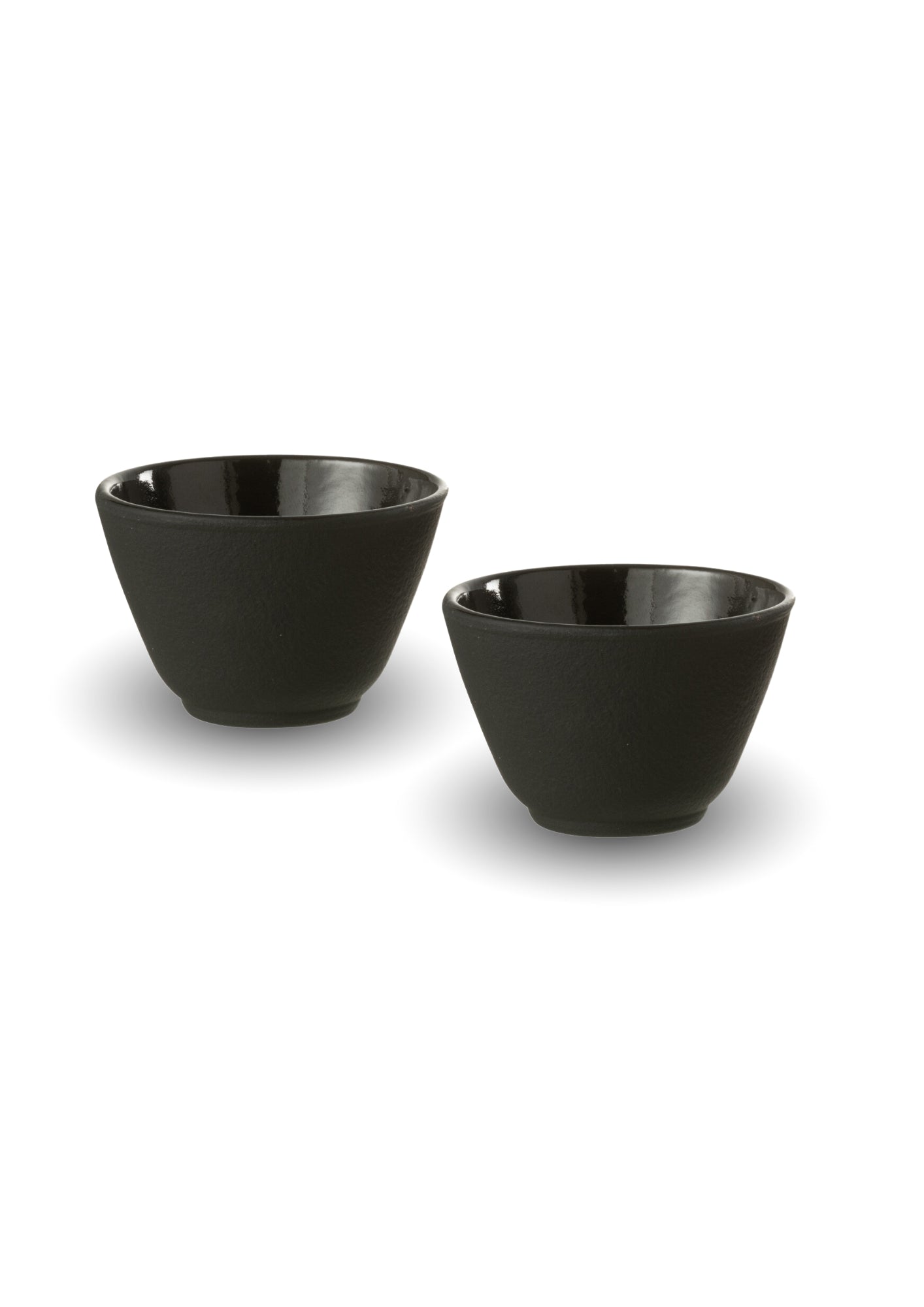 TASSES "LÉO" NOIRS (x2)