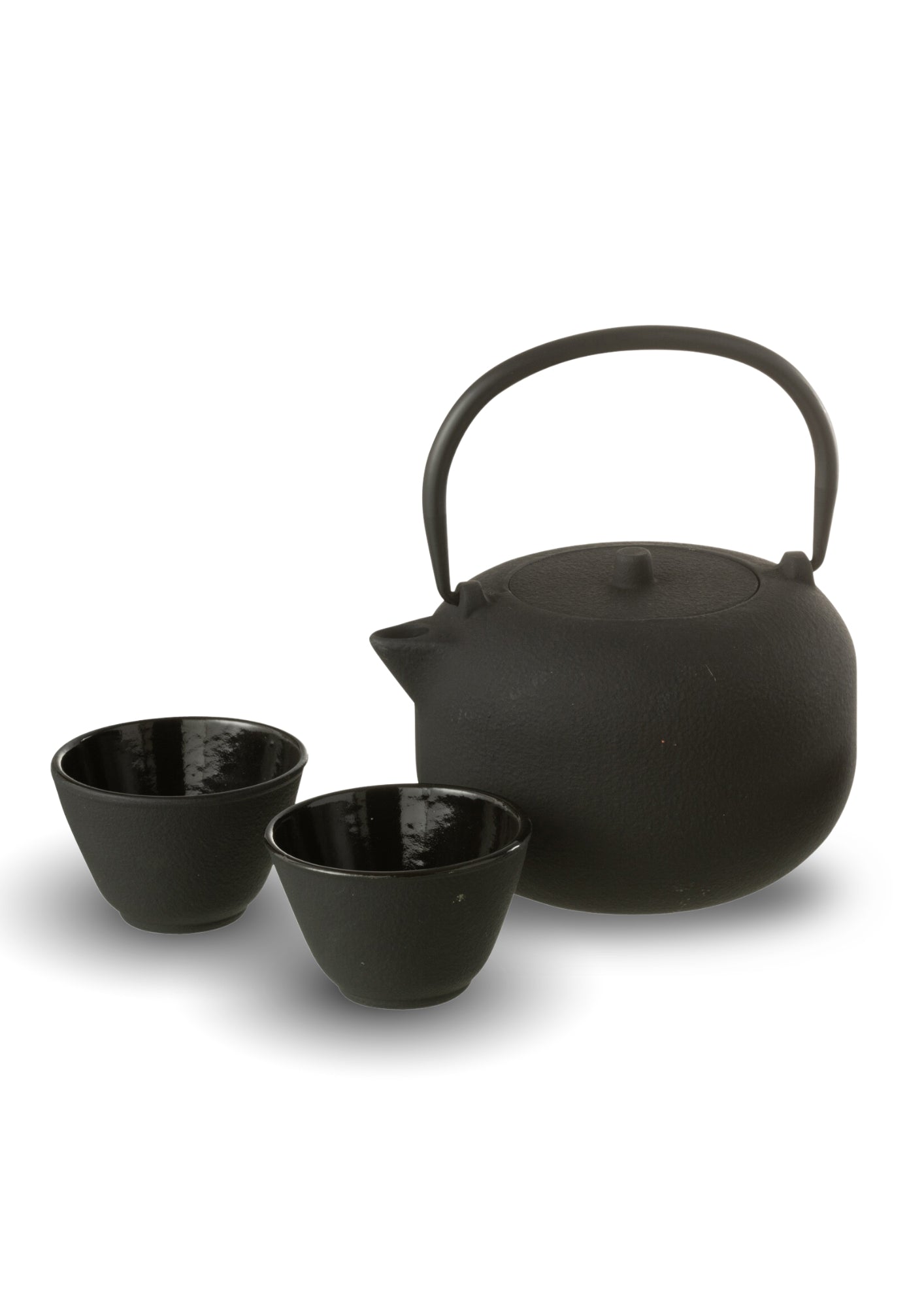 TASSES "LÉO" NOIRS (x2)