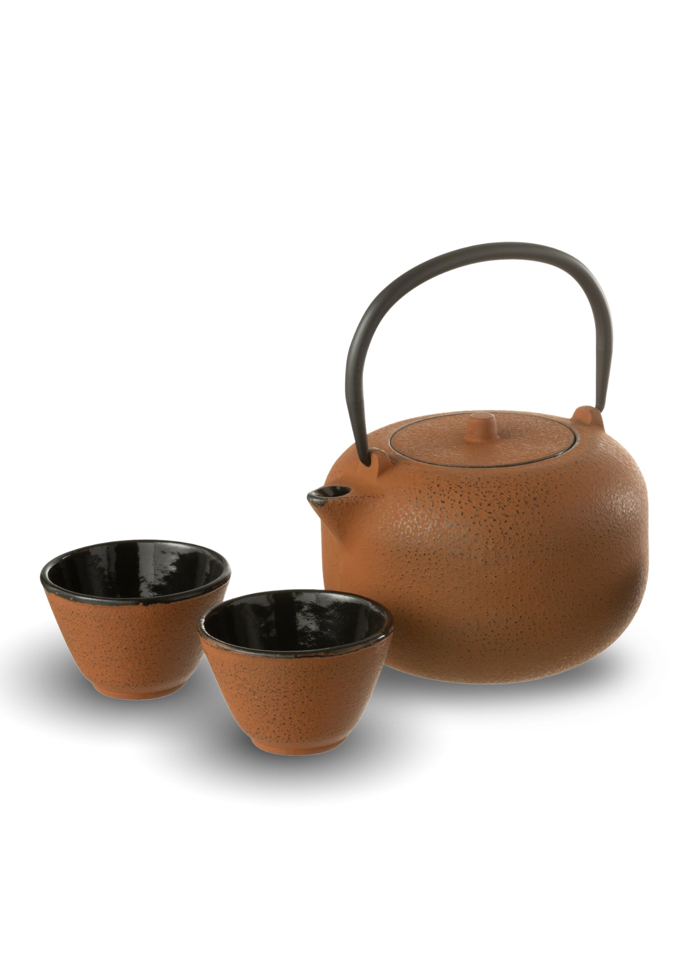 TASSES LÉO MARRONS (x2)