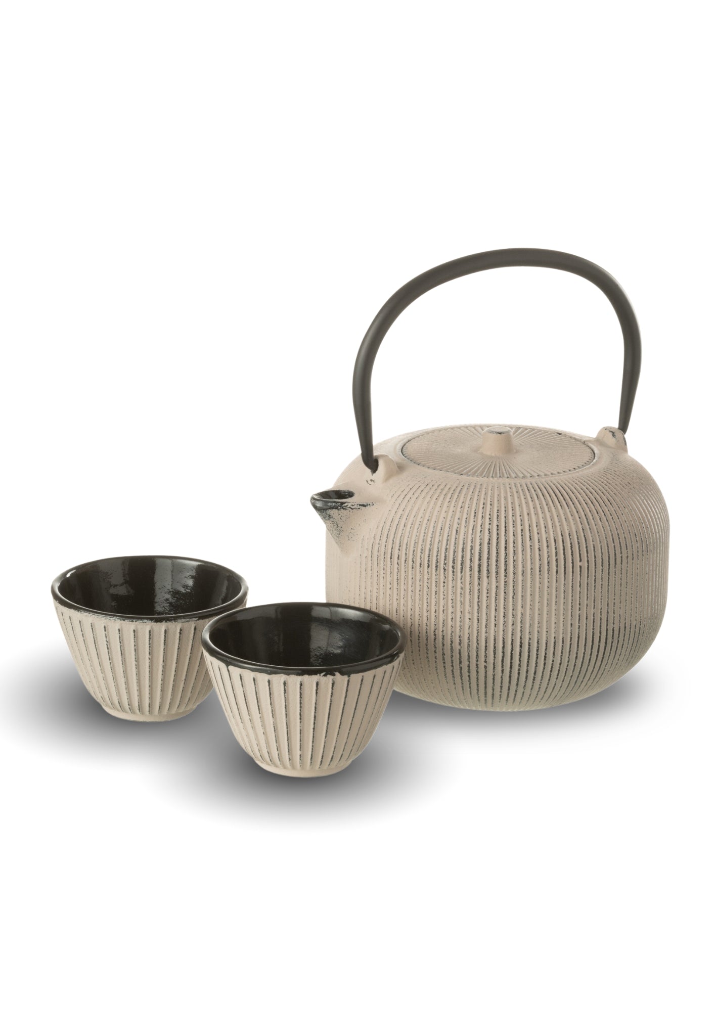 TASSES "LEO" BEIGE (x2)