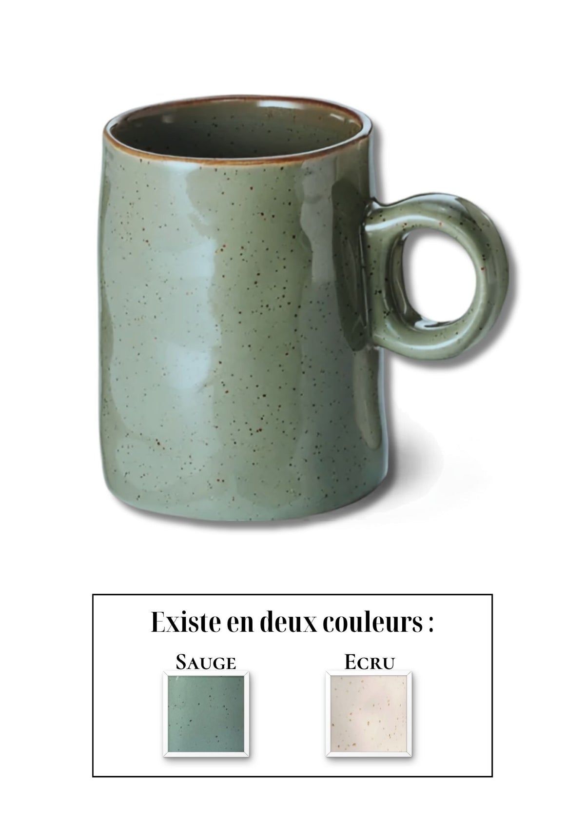Tasse "CAMILLE" sauge