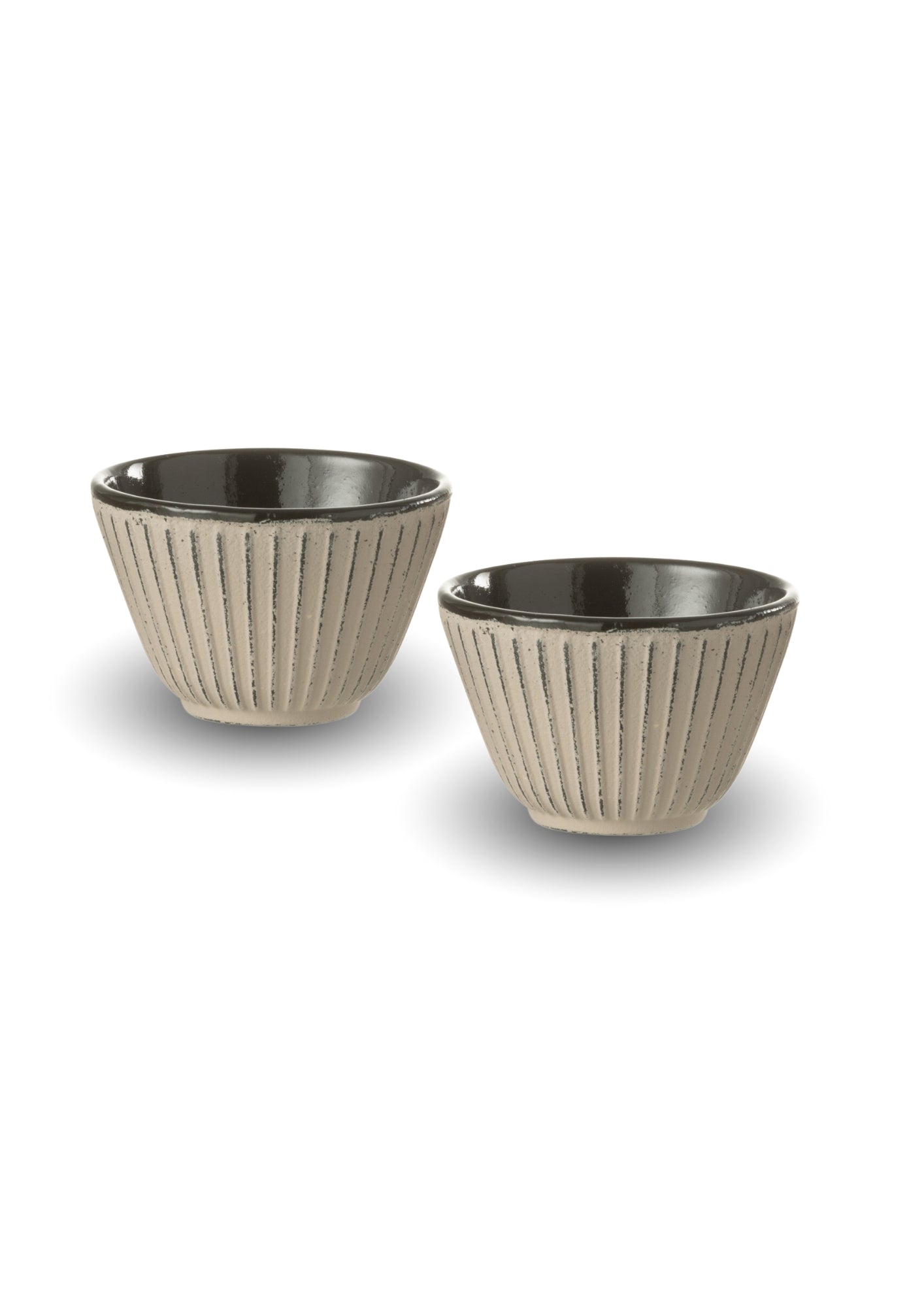 TASSES "LEO" BEIGE (x2)