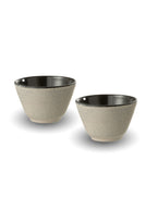 TASSES "LEO" BEIGE (x2)