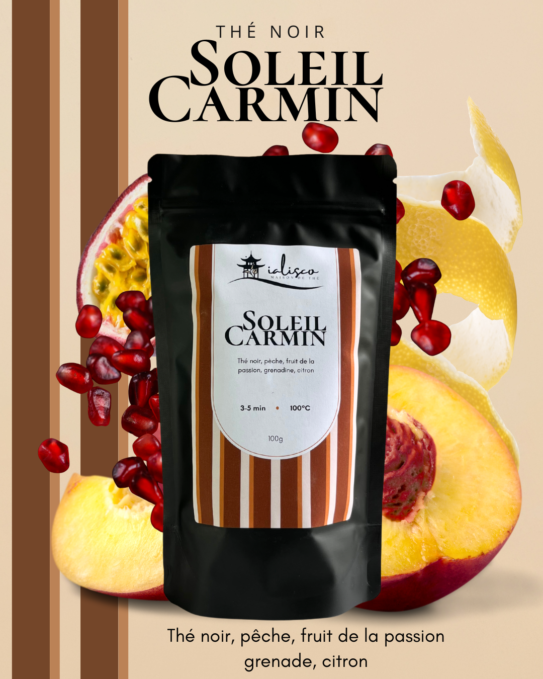 Thé "Soleil Carmin"