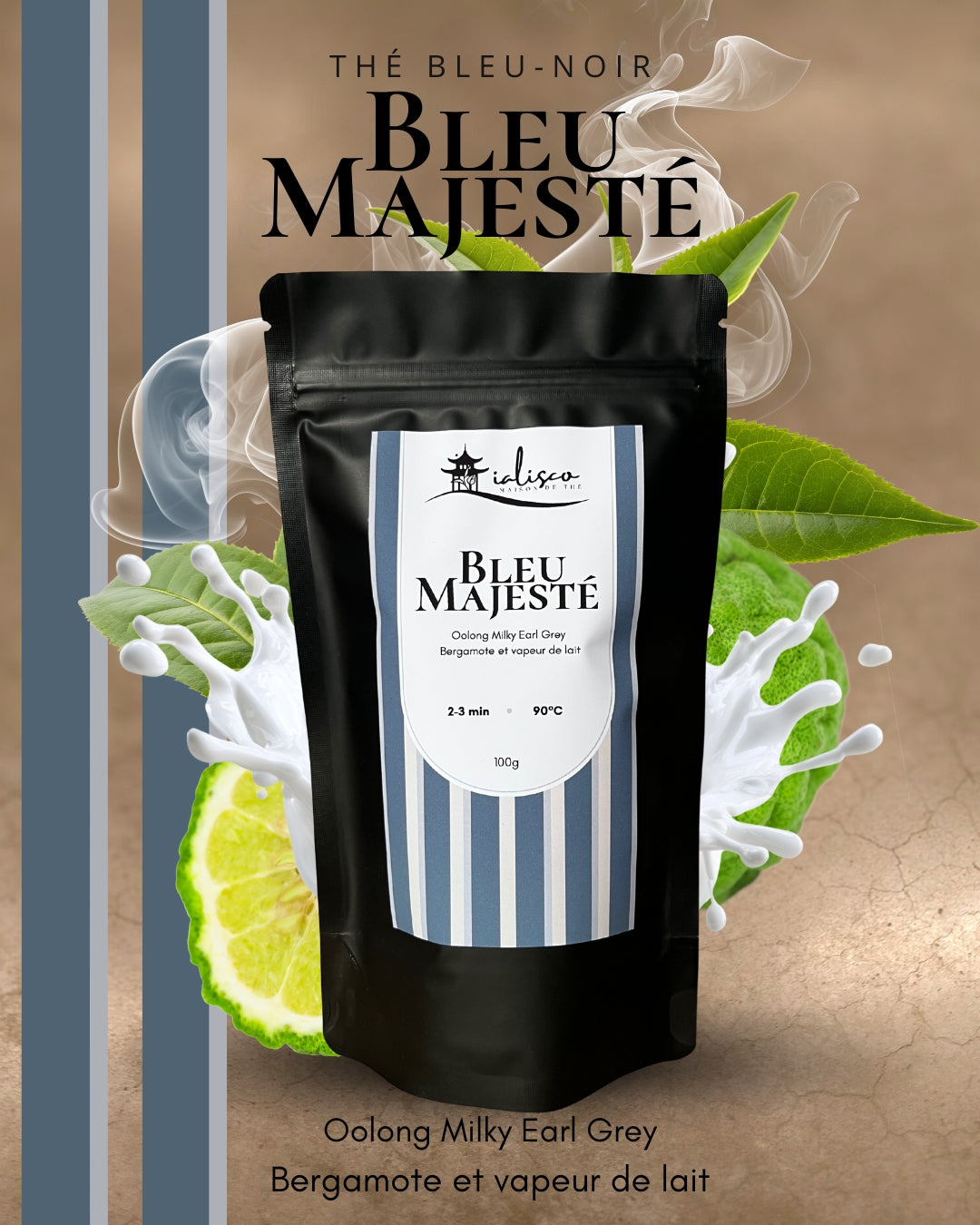 Thé "Bleu Majesté"